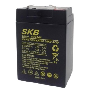 SKB SK4-6 - Μπαταρία Μολύβδου 4V-6Ah Μπαταρίες Μολύβδου Onetrade